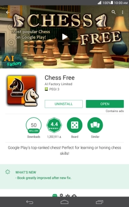 Press UNINSTALL.