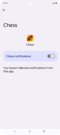 Press the indicator to turn the function on or off.