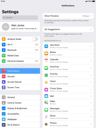 Press Show Previews.