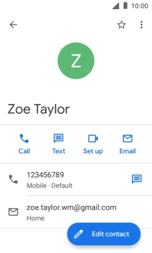 Press the required number.