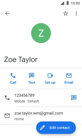 Press the required number.