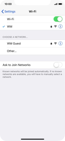Slide your finger upwards starting from the bottom of the screen to return to the home screen.