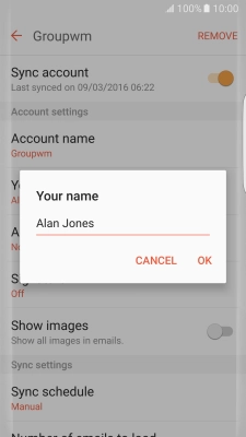 Press OK. Press OK.