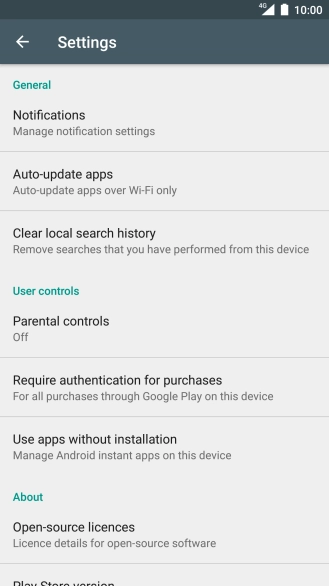 Press Auto-update apps.