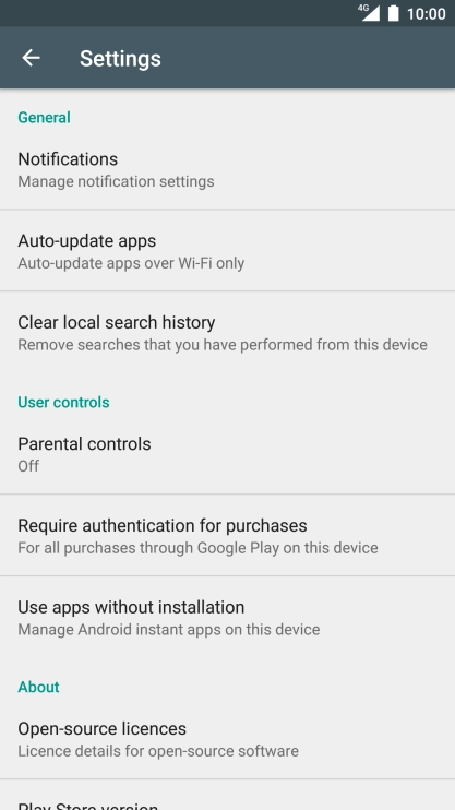 Press Auto-update apps.