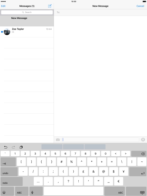 Press the required numbers and symbols. Press the required numbers and symbols.