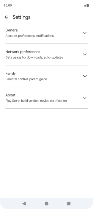 Press Network preferences.