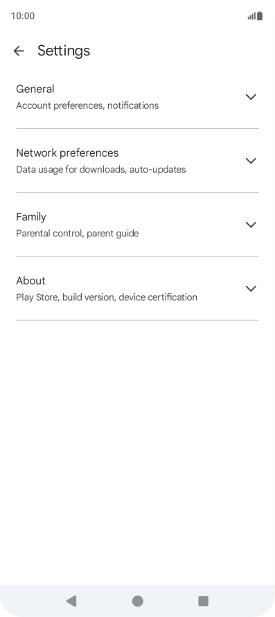 Press Network preferences.