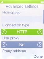 Select HTTP. Select HTTP.