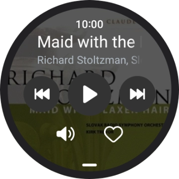 Press the play icon.