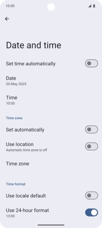 Press the indicator next to Press the indicator next to