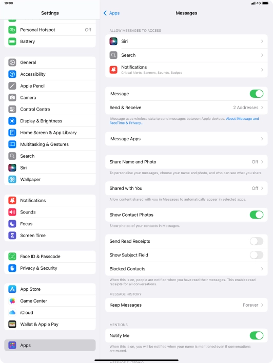 Slide your finger upwards starting from the bottom of the screen to return to the home screen.