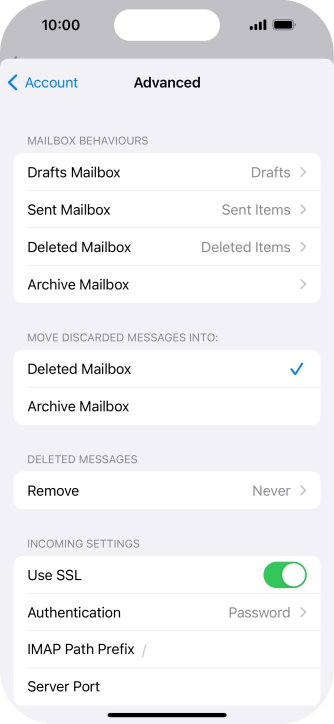 Press Authentication.