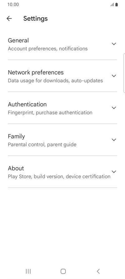 Press Network preferences. Press Network preferences.