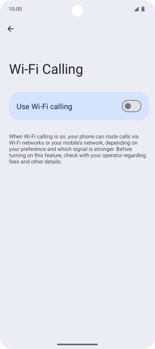 Press the indicator next to Press the indicator next to