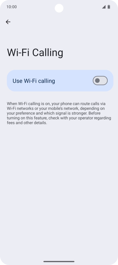 Press the indicator next to Press the indicator next to