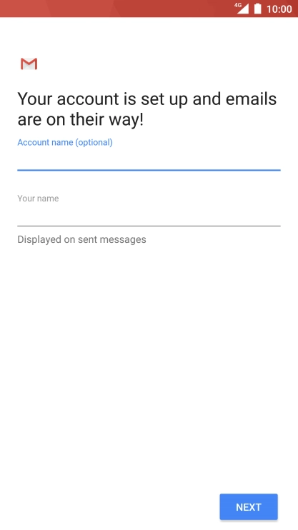 Press the field below 