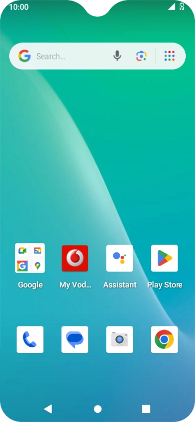 When the battery charging icon is displayed, the battery is charging.