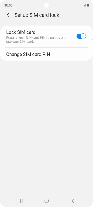 Press the indicator next to Press the indicator next to