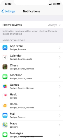 Press Show Previews.