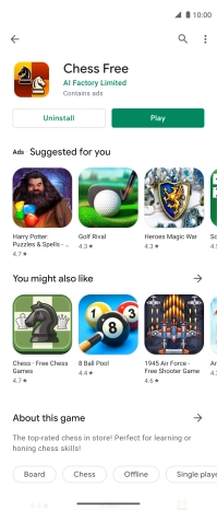 Slide your finger upwards starting from the bottom of the screen to return to the home screen.
