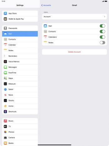 Slide your finger upwards starting from the bottom of the screen to return to the home screen.