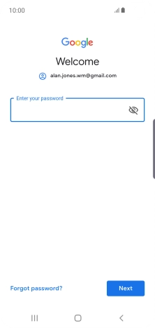 Press the field below 