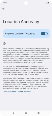 If you press the indicator next to 