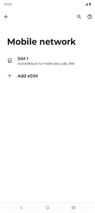 Press Add eSIM.