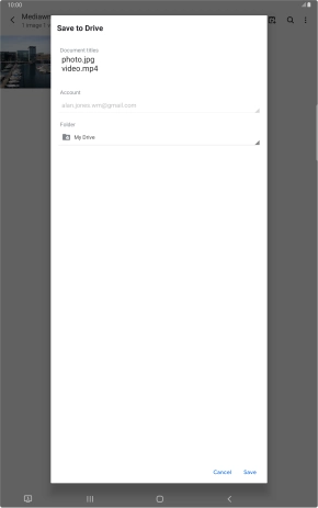 Press the field below 