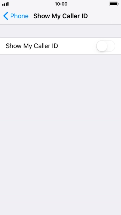 Press the indicator to turn the function on or off.