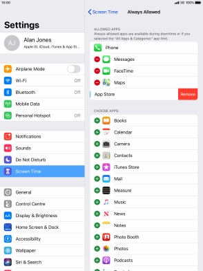 Press Remove. Press Remove.