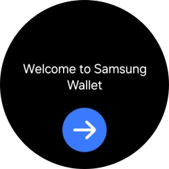 Press and hold the Return key to activate Samsung Pay.