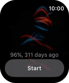 Press Start and wait a moment until the measurement is done.