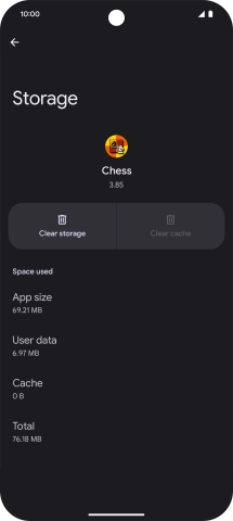 Slide your finger upwards starting from the bottom of the screen to return to the home screen.