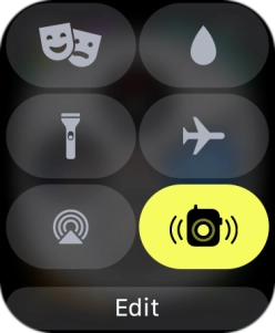 Press the flight mode icon to turn the function on or off.