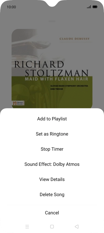 Press Add to Playlist.