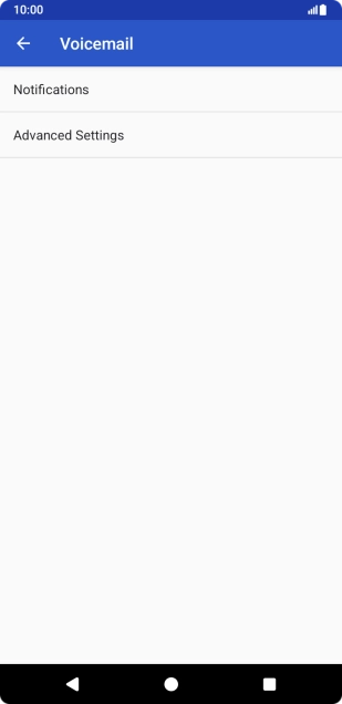 Press Advanced Settings.