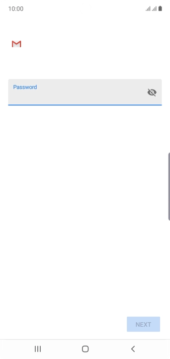 Press the field below 