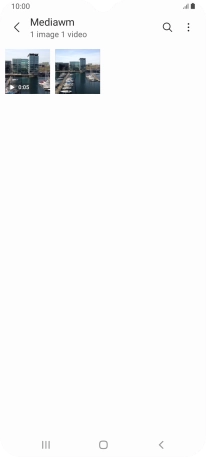 Press and hold any picture or video clip.