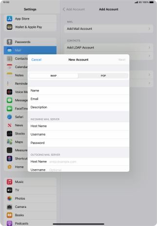 Press Host Name and key in the name or IP address of your email provider's outgoing server. Please note that if you can't send email messages when using your email provider's outgoing server, key in smtp.vodafone.net.au (Vodafone's outgoing server). Press Host Name and key in the name or IP address of your email provider's outgoing server. Please note that if you can't send email messages when using your email provider's outgoing server, key in smtp.vodafone.net.au (Vodafone's outgoing server).