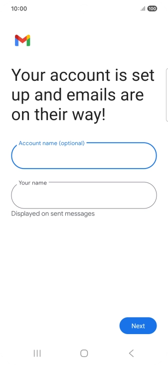 Press the field below 