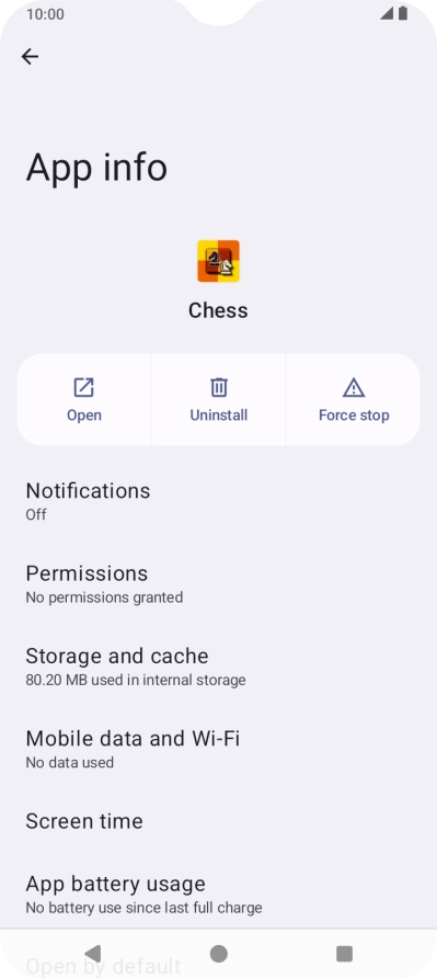Press Storage and cache.
