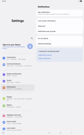 Press App notifications.