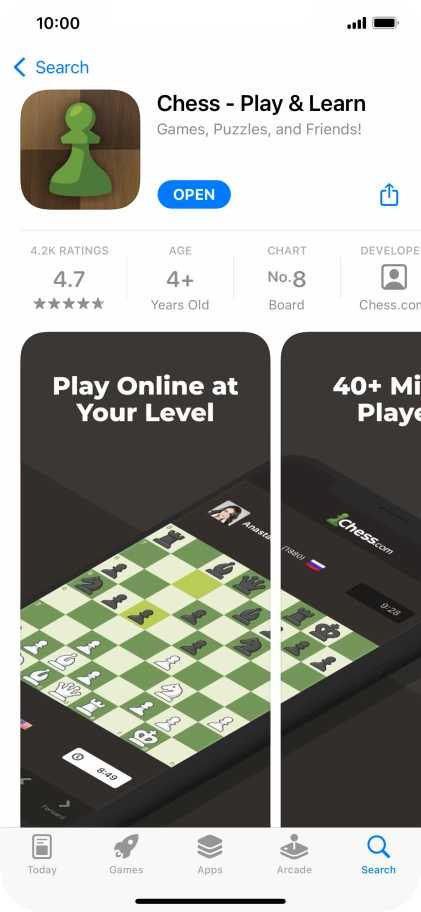Slide your finger upwards starting from the bottom of the screen to return to the home screen.