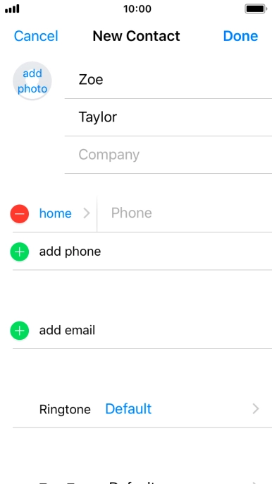 Press Phone and key in the required phone number.