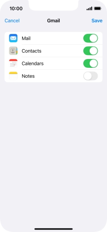 If this screen is displayed, you email account has been recognised and set up automatically. Follow the instructions on the screen to key in more information and finish setting up your email account.