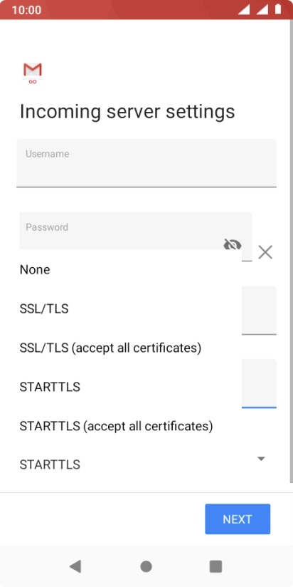 Press None to turn off the function.