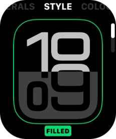 Press the Digital Crown twice to return to the home screen. Press the Digital Crown twice to return to the home screen.