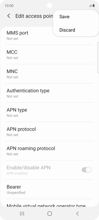 Press Save. Press Save.